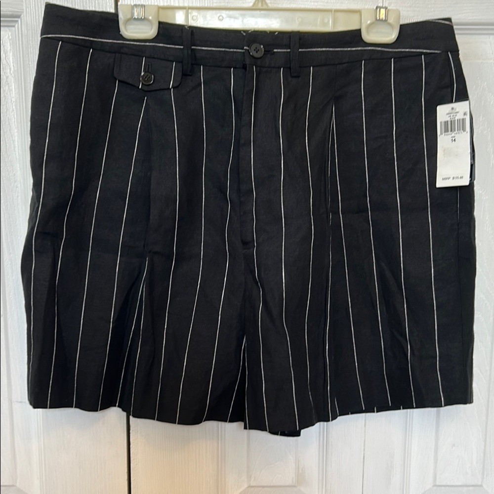 Lauren Ralph Lauren Black Pinstriped shorts